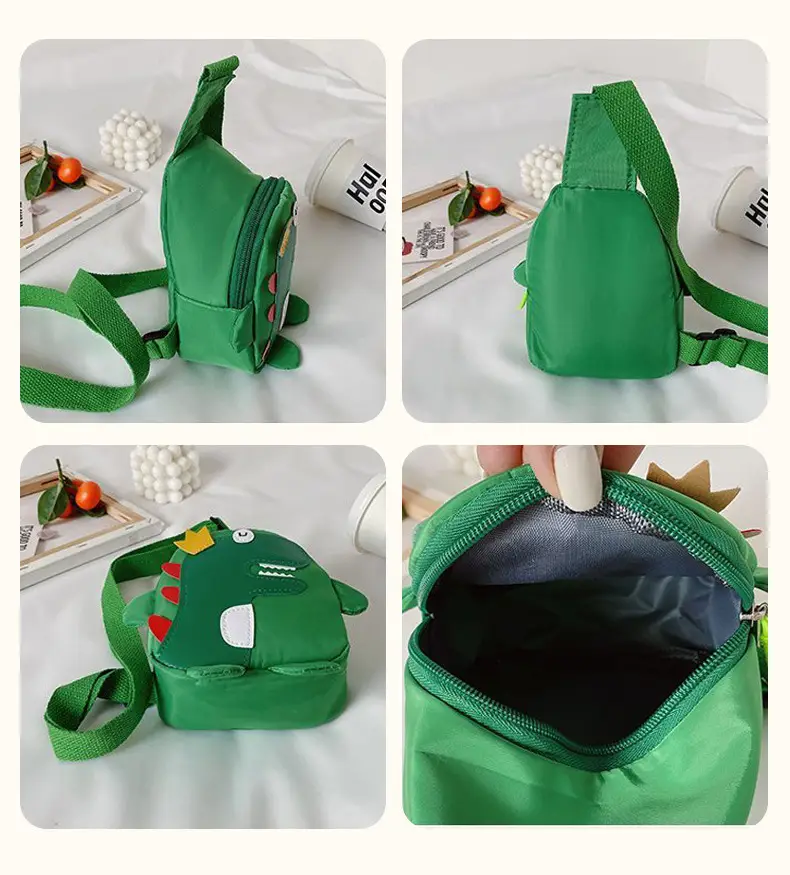 Red Dinosaur Crossbody Bag for Kids — feature 10