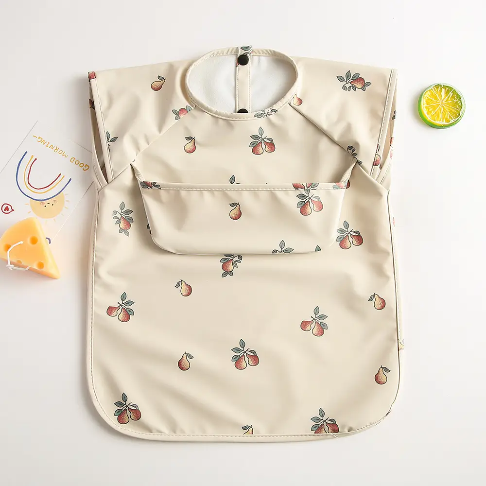 Sleeveless upper pocket-fragrant pear