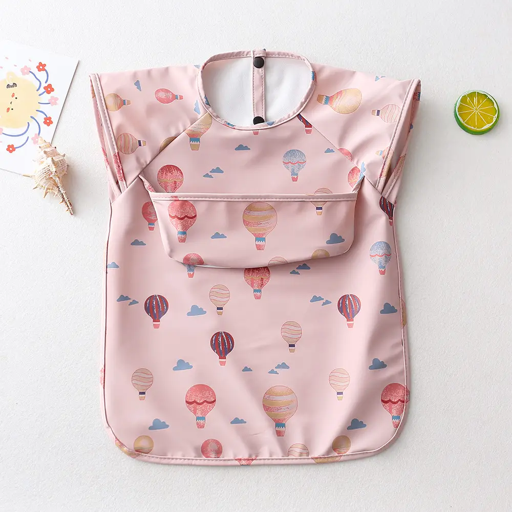 Sleeveless Upper Pocket-Pink Balloon