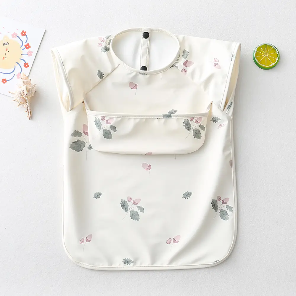 Sleeveless top pocket-milk white acorn