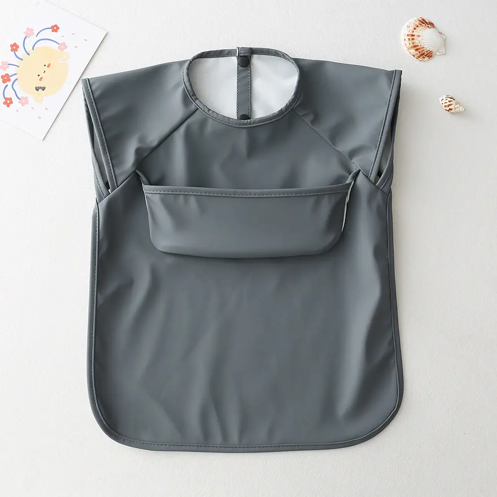 Sleeveless upper pocket-dark gray