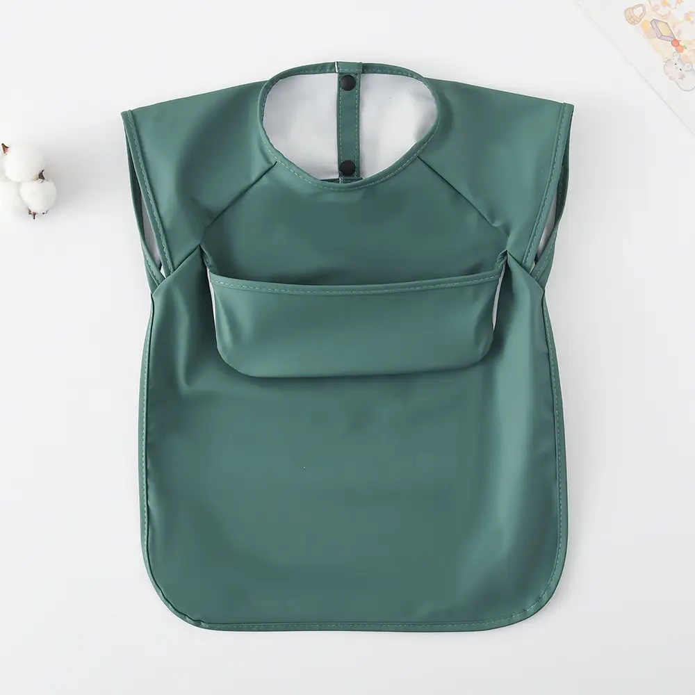 Sleeveless Upper Pocket-Christmas Green