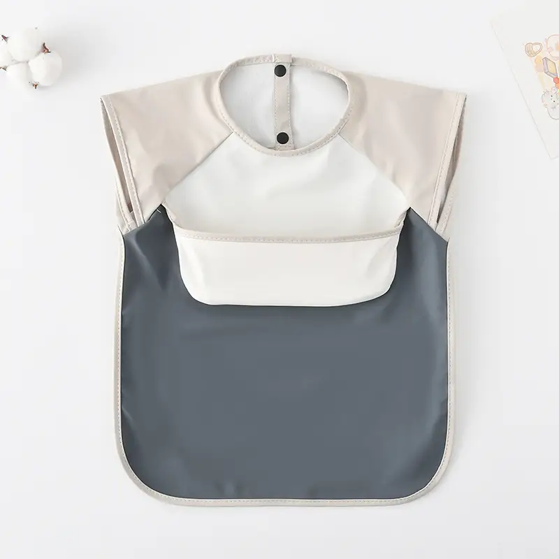 [Sleeveless Upper Pocket] Milk White light gray