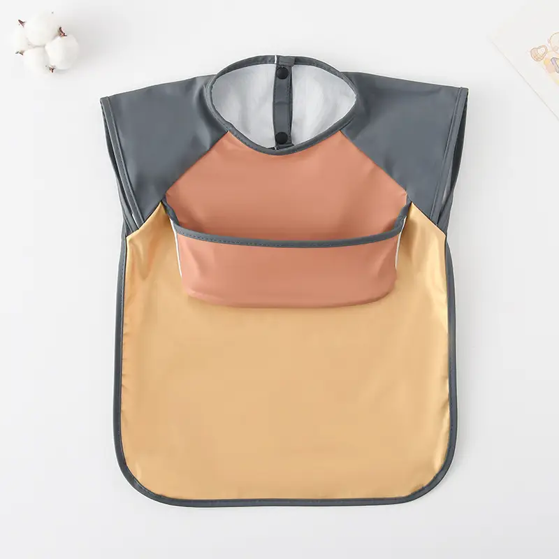 [Sleeveless Pocket] Copper dark gray