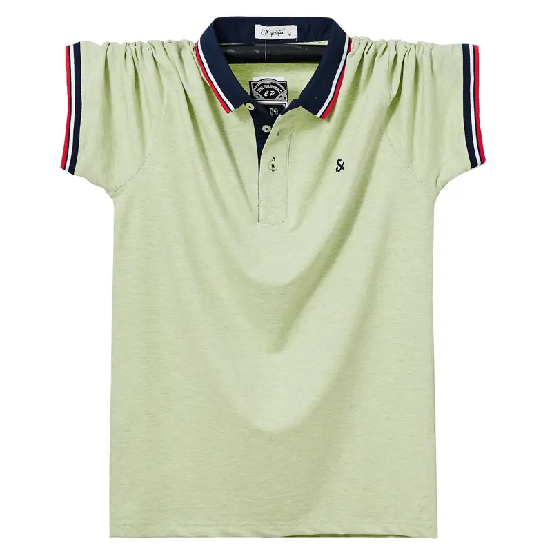 Fat Men's Mint Polo T-Shirt Plus XL