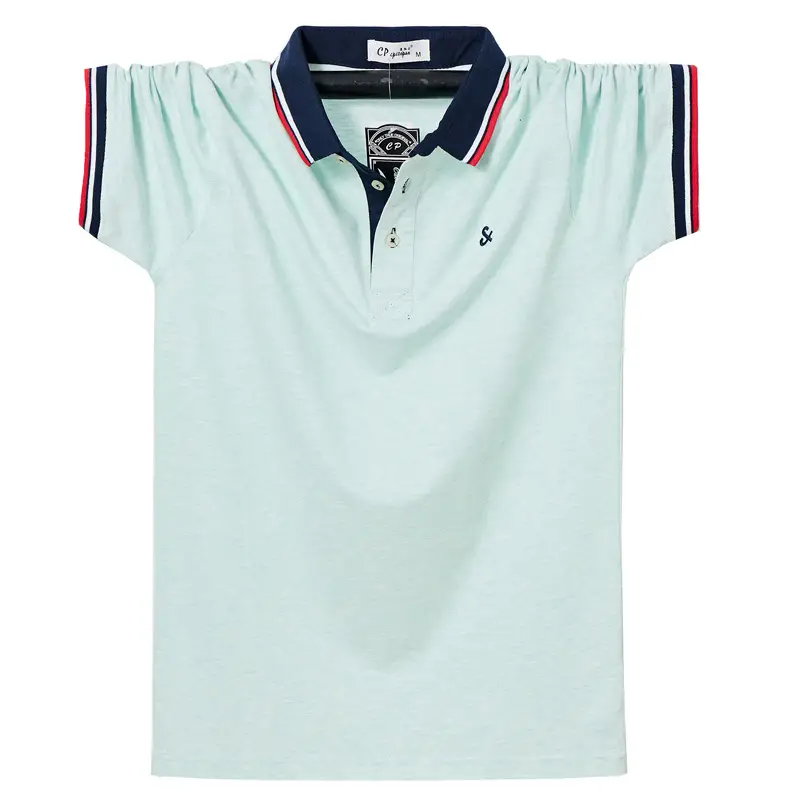 Fat Men's Mint Polo T-Shirt Plus XL