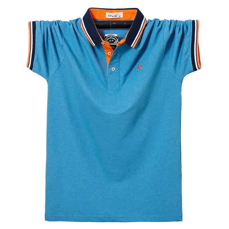 Fat Men's Mint Polo T-Shirt Plus XL