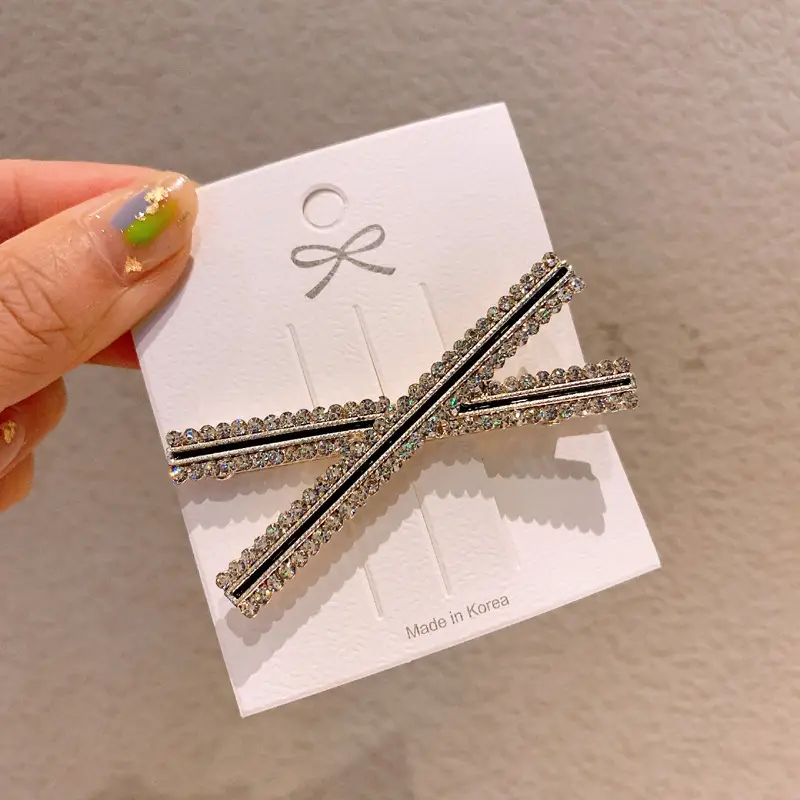 Korean Fairy Bangs Clip Pearl Hairpin for Women
