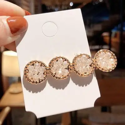 Korean Fairy Bangs Clip Pearl Hairpin for Women