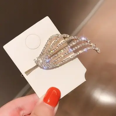 Korean Fairy Bangs Clip Pearl Hairpin for Women