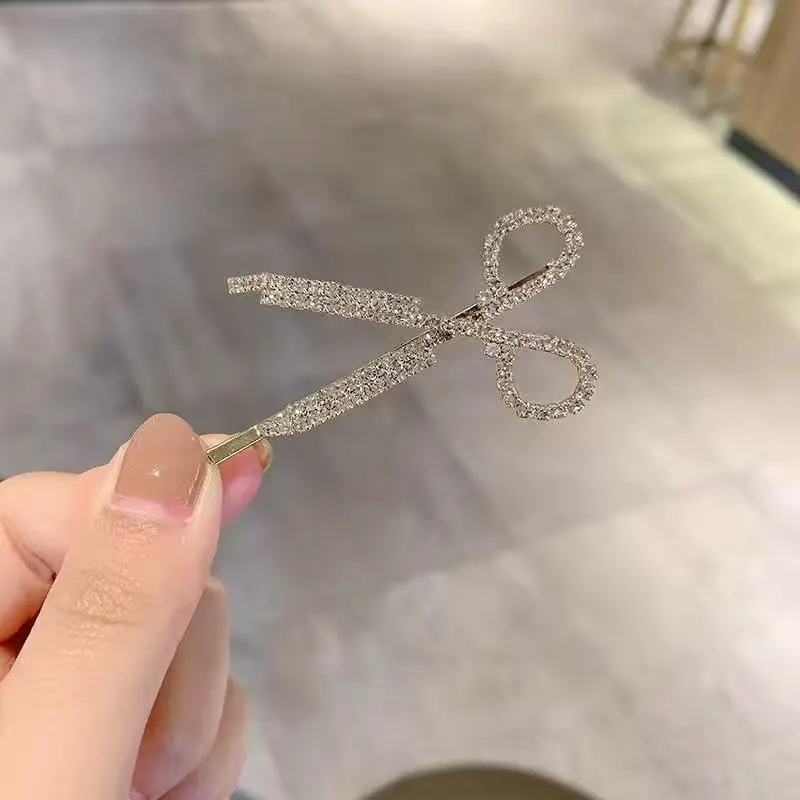 Korean Fairy Bangs Clip Pearl Hairpin for Women