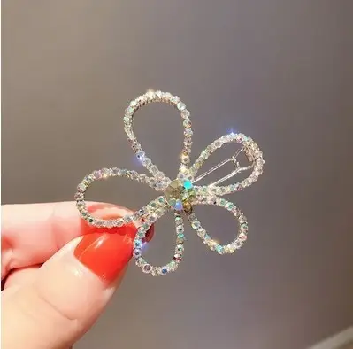 Korean Fairy Bangs Clip Pearl Hairpin for Women
