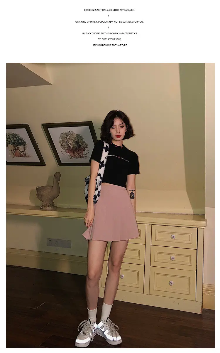 Women 2025 Short T-Shirt White Embroidered Slim Fit — feature 20
