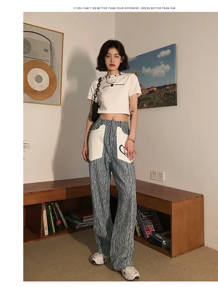 Women 2025 Short T-Shirt White Embroidered Slim Fit — feature 5