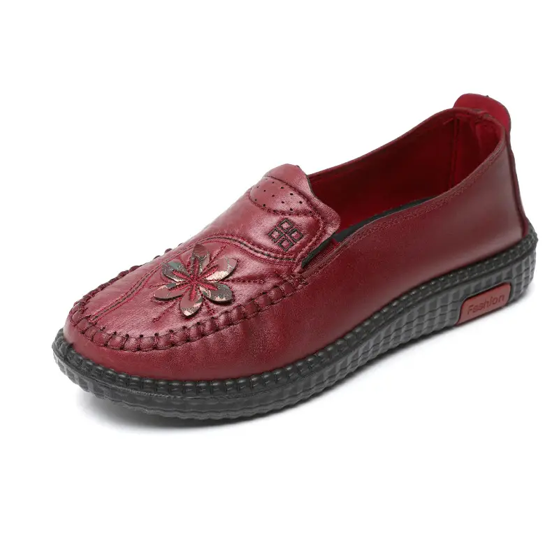 Women Traditional Beijing Cloth Shoes Lightweight Non-Slip Soft Soled