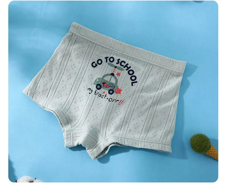 Children's Cotton Cartoon Boxers Summer Breathable — feature 20