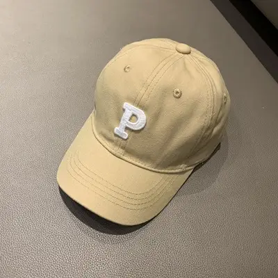 Red Baseball Cap with White P for Boys Girls Spring Autumn - Image 4