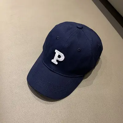 Red Baseball Cap with White P for Boys Girls Spring Autumn - Image 7