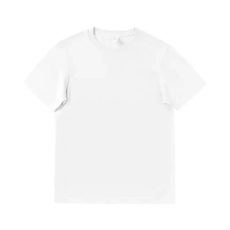 2025 Summer Women's T-Shirt Solid Color Heavy Weight - Image 10