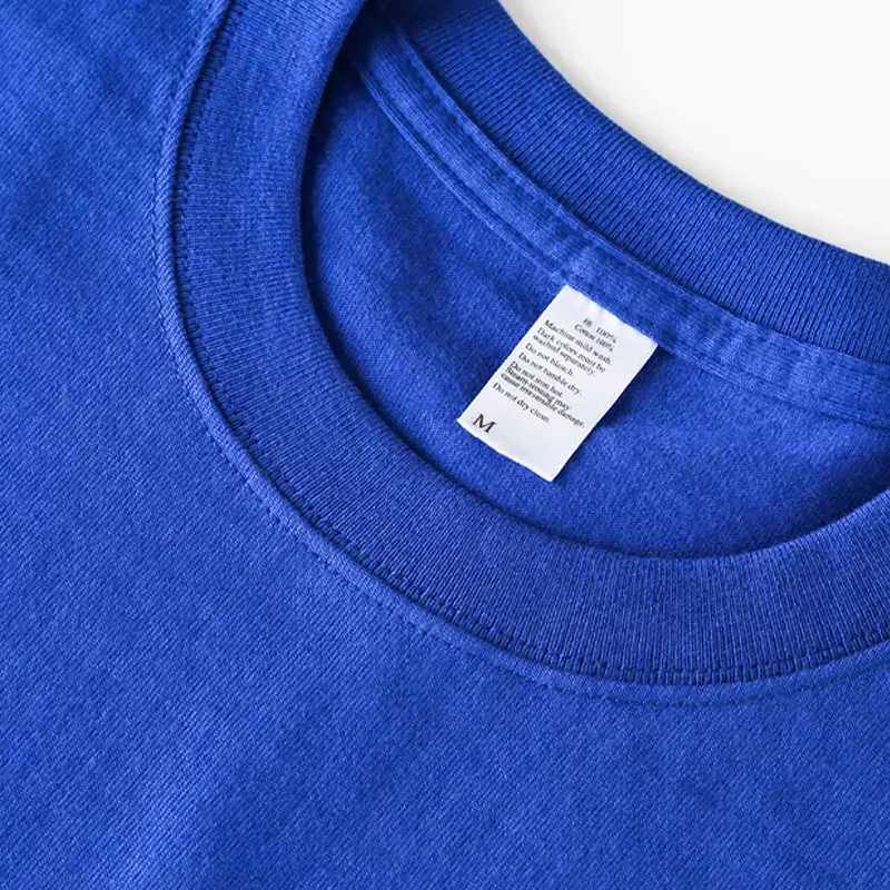 2025 Summer Women's T-Shirt Solid Color Heavy Weight - Image 4
