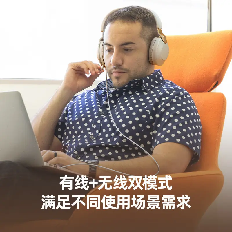 Wireless Bluetooth Headset with 360° Rotation & Microphone - Image 7