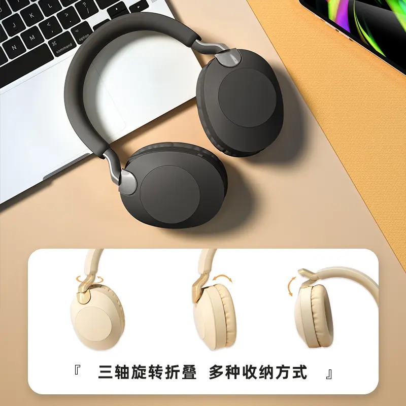 Wireless Bluetooth Headset with 360° Rotation & Microphone - Image 9