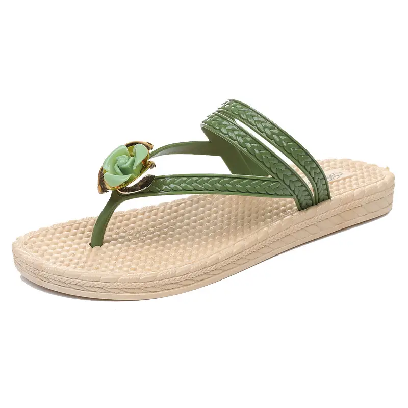Women's Butterfly Flower Sandals Flat Heel Summer - Image 14