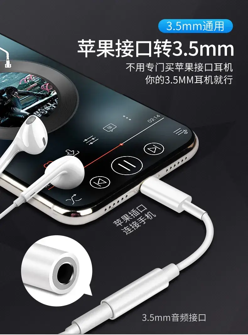 Apple iPhone Mini Light & Audio Adapter for Live Call Voice — feature 1