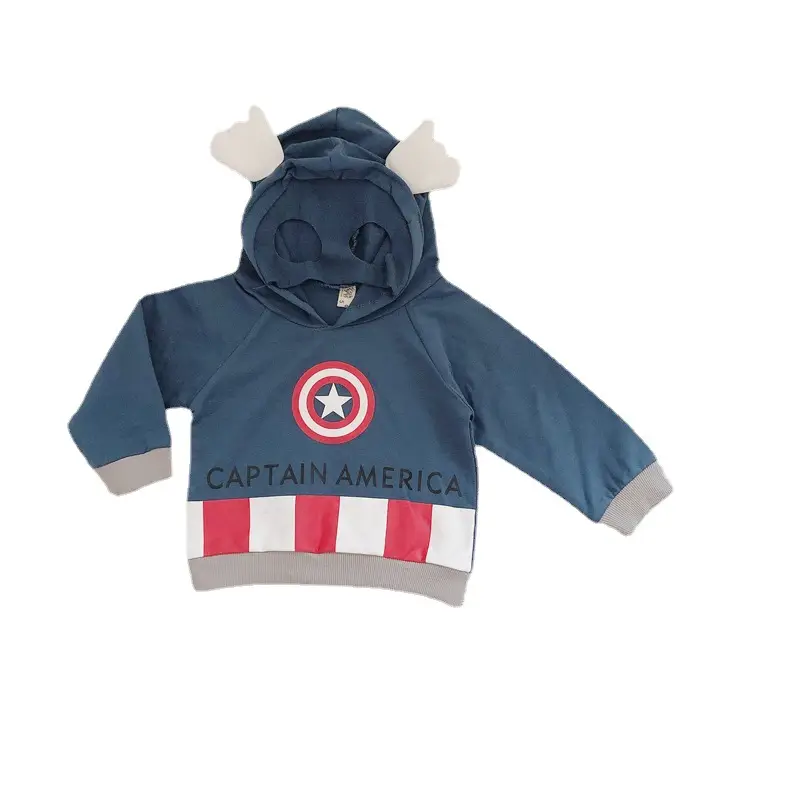 2024 Kids Hooded Batman T-Shirt Cotton Top Boys Girls - Image 8