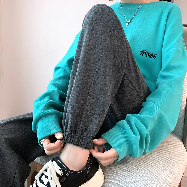 Women Loose Gray Sweatpants Spring Autumn 2025 - Image 6