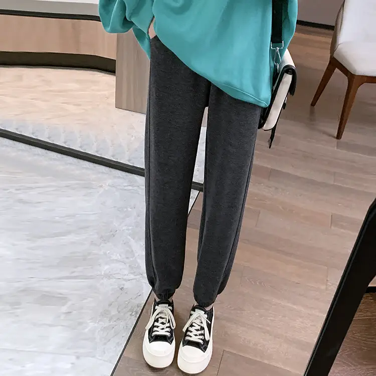 Women Loose Gray Sweatpants Spring Autumn 2025 - Image 7