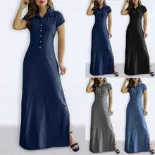 Blue Mesh Ethnic Dress for Women Summer Casual — feature 19