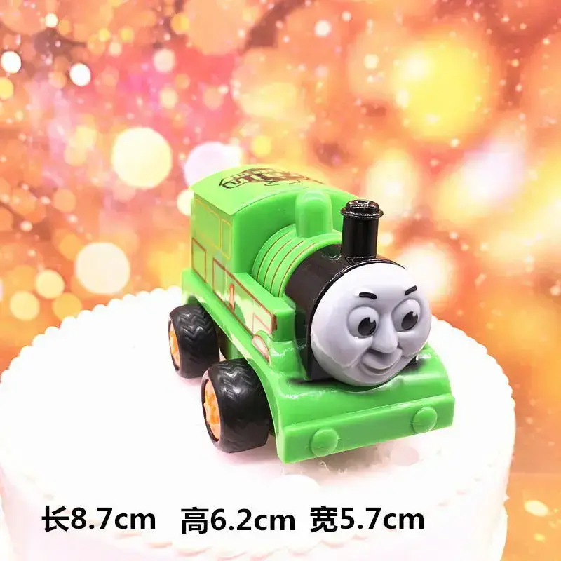 Cake Decoration Excavator Ornaments Birthday Baking Excavator Engineering Vehicle Decoration Traffic Guide Sign Ornaments Plug-In