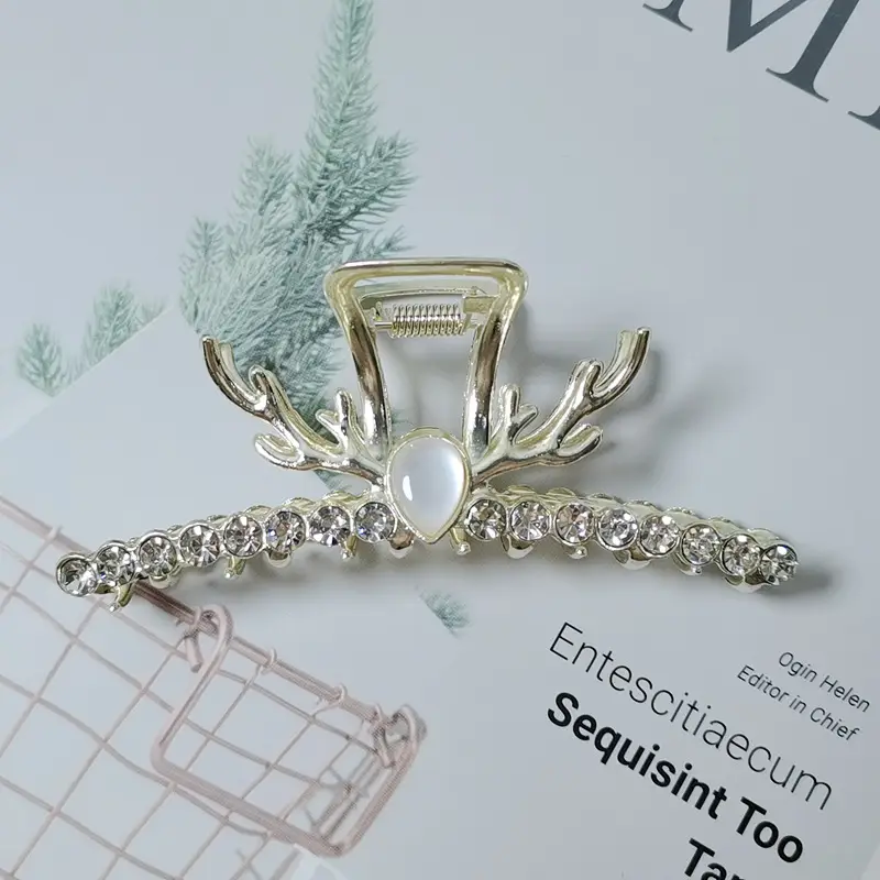 Pearl Tooth Design Hairpin Clip for Women - Image 4
