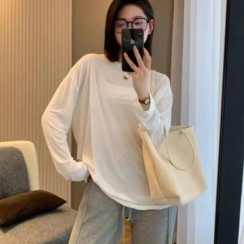 Women Light Green Loose Fit Sun Protection Shirt