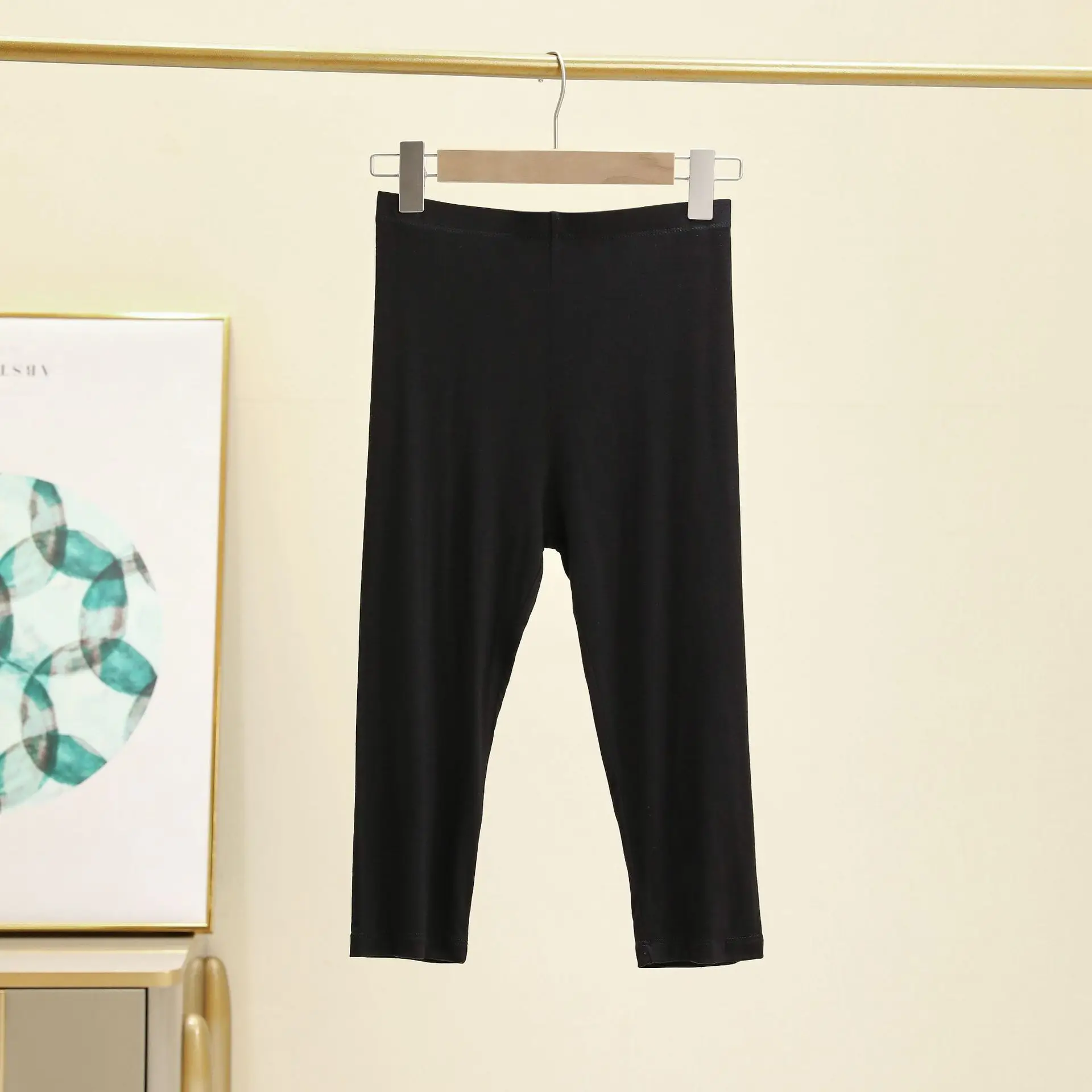 Black Stretch Slim Leggings Plus Size Yoga Pants - Image 13