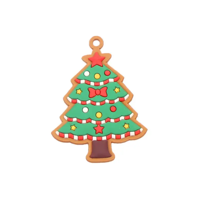 Gingerbread Man Christmas Pendants Set of 12
