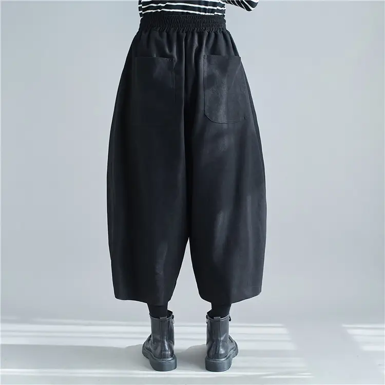 Plus Size Women's Banana Pants Loose Nine Point Dad — feature 11