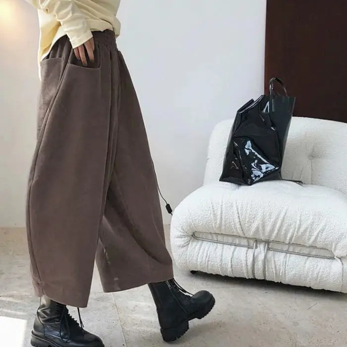 Plus Size Women's Banana Pants Loose Nine Point Dad - Image 6