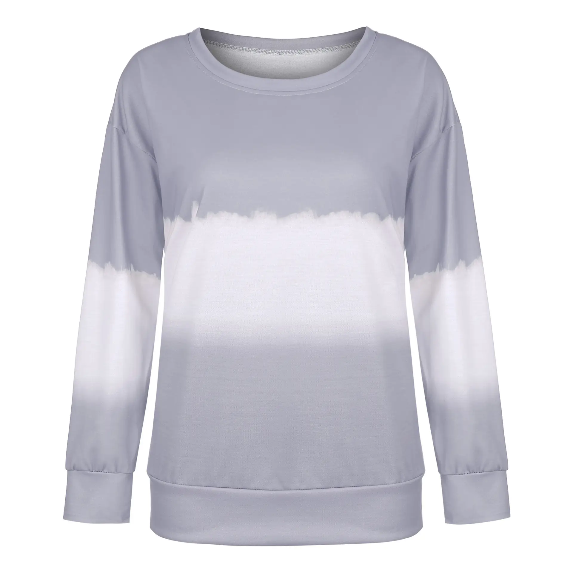 Women Tie-Dye Gradient Long Sleeve T-Shirt — feature 19