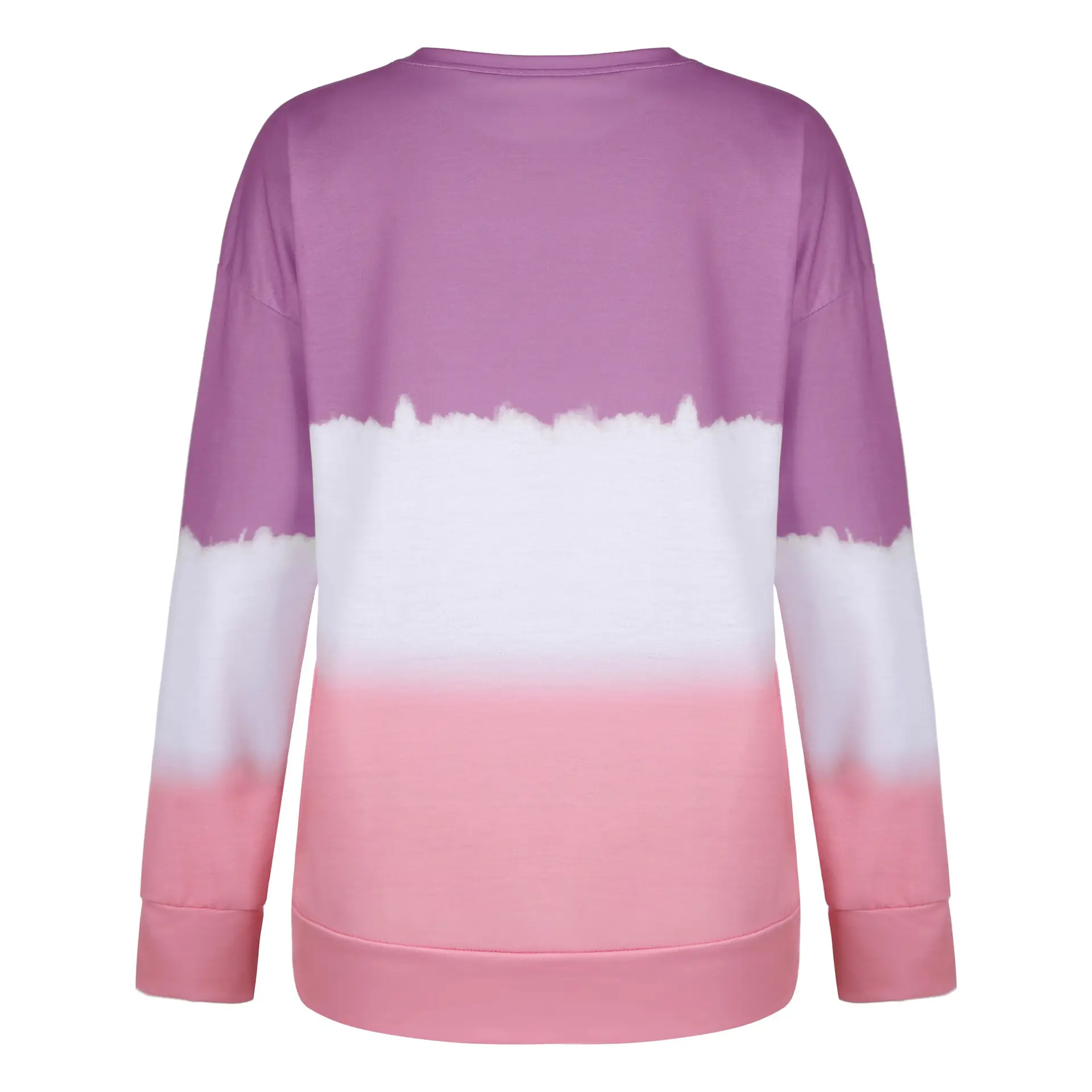 Women Tie-Dye Gradient Long Sleeve T-Shirt — feature 23