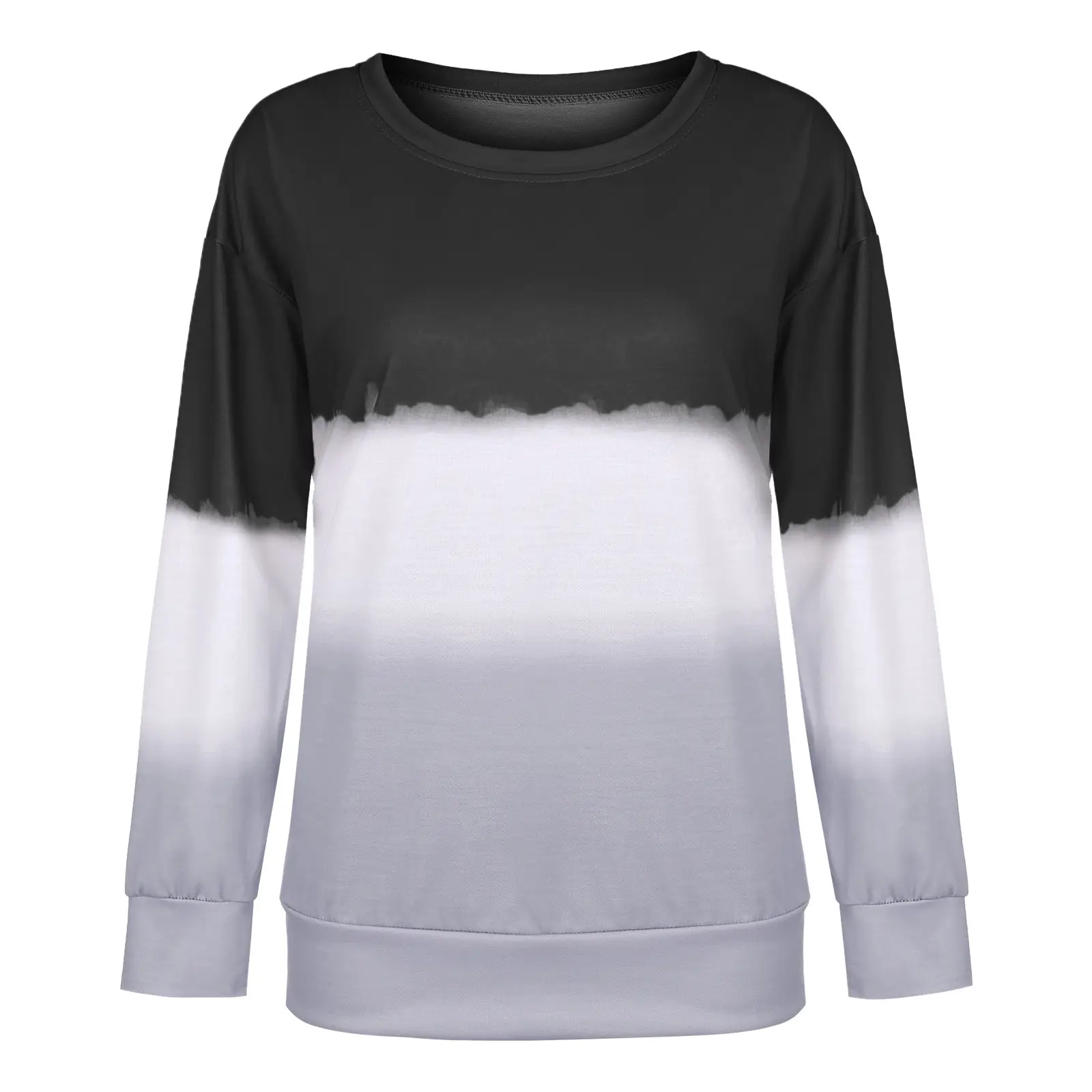 Women Tie-Dye Gradient Long Sleeve T-Shirt — feature 25