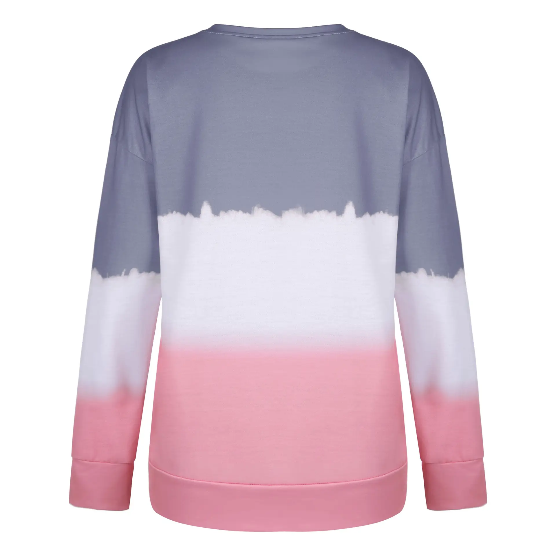 Women Tie-Dye Gradient Long Sleeve T-Shirt — feature 7