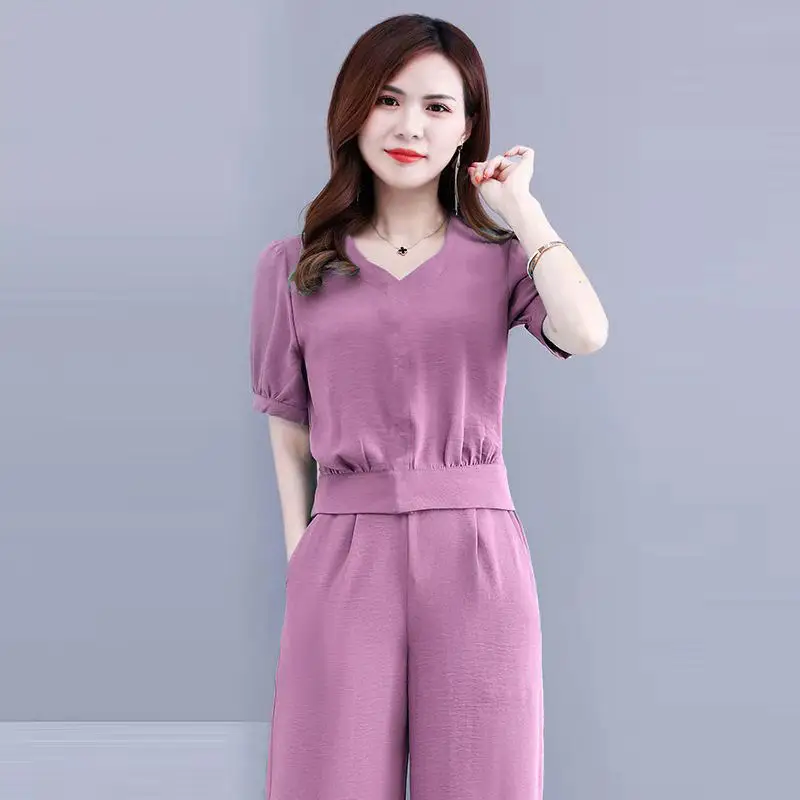 Women's 2-Piece Black Western Suit Belly Covering Pants - Image 2