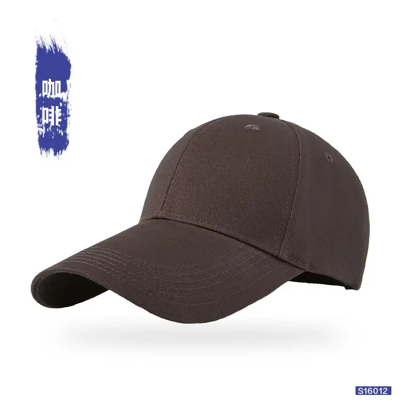 White Cotton Baseball Cap for Women with Extended Brim - Image 5