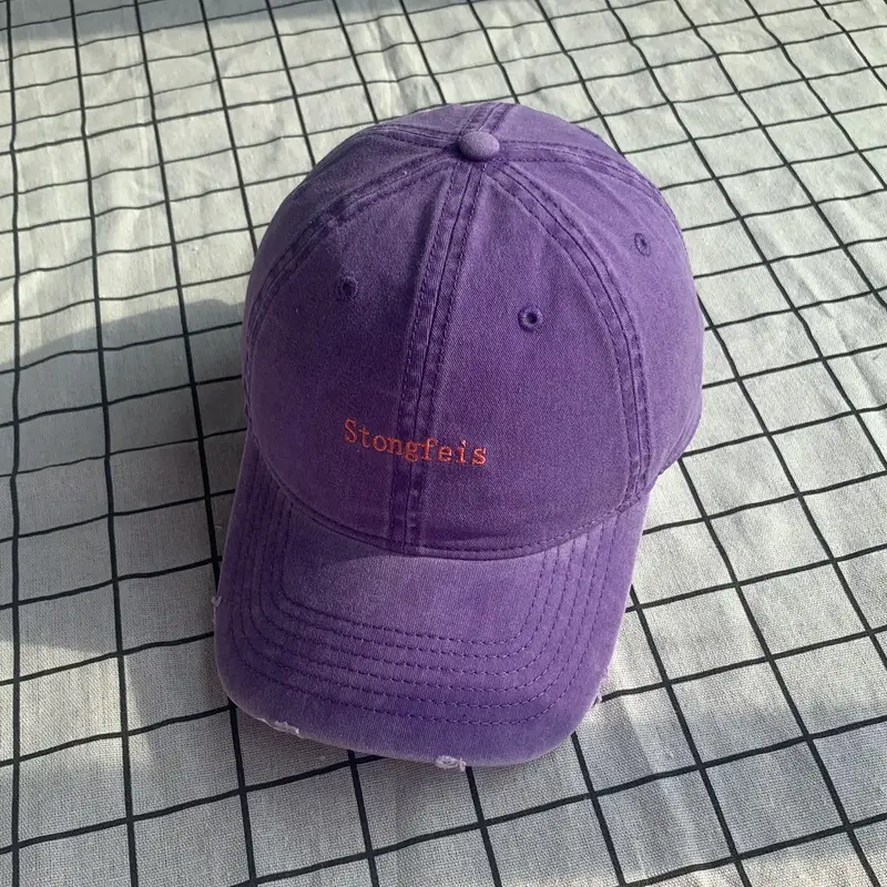Women's Black Embroidered Baseball Cap Stougeis - Image 2