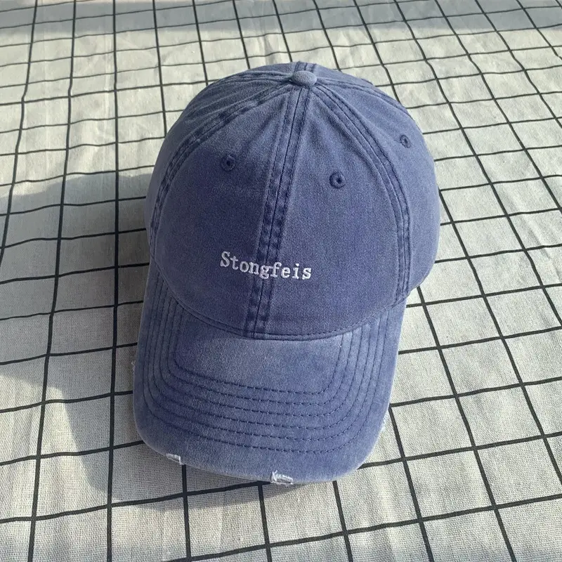 Women's Black Embroidered Baseball Cap Stougeis - Image 3