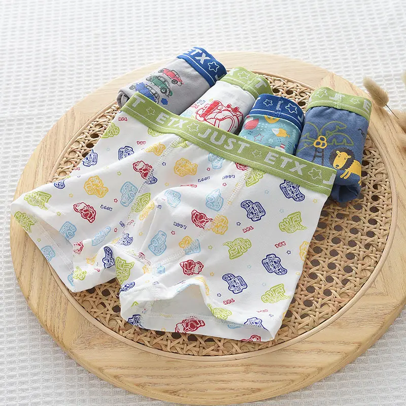 Wholesale ETXJUST Cotton Boys Underwear Set - Image 3