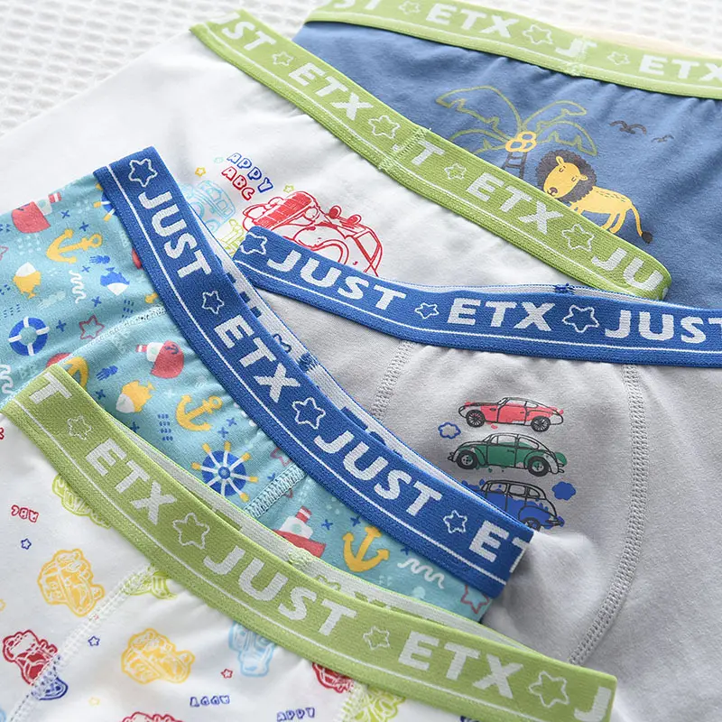 Wholesale ETXJUST Cotton Boys Underwear Set - Image 4