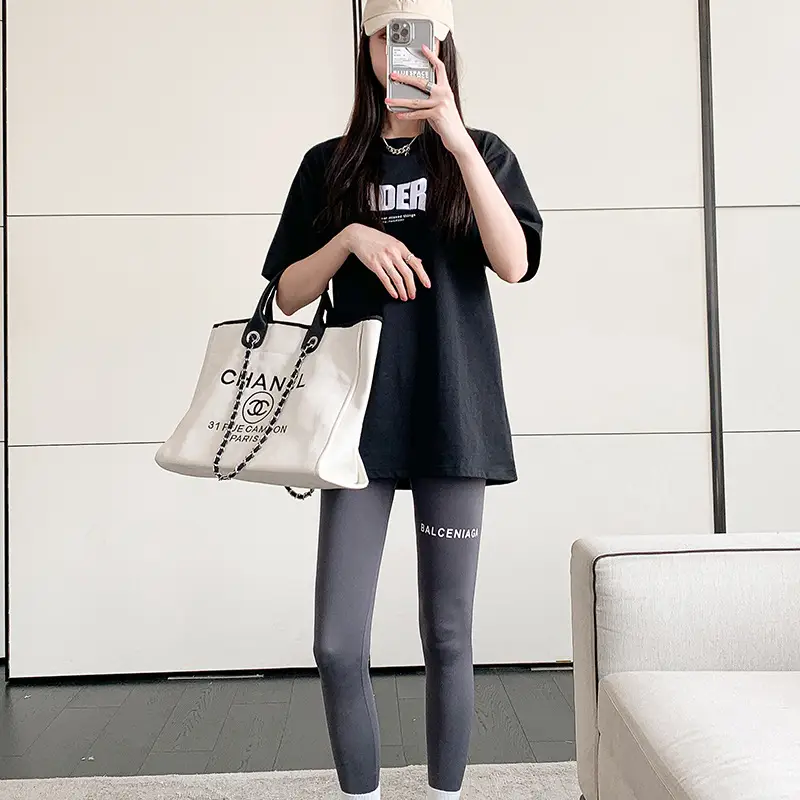 Women Slim Fit High Waist Yoga Pants with Elastic Leggings - Image 14